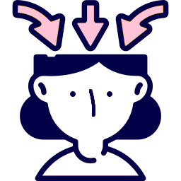 Illustration représentant la phase de conscience, l'identification du trouble et l'accès à la psychoéducation